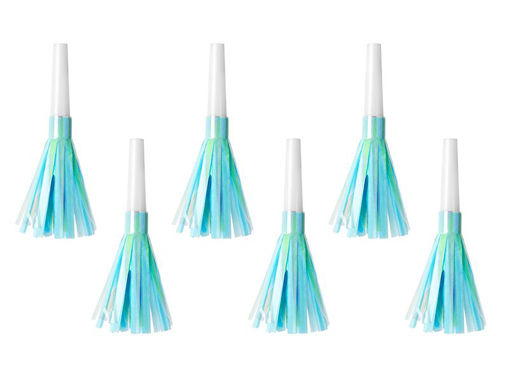 Picture of PARTY HORNS SKY-BLUE - 6 PACK